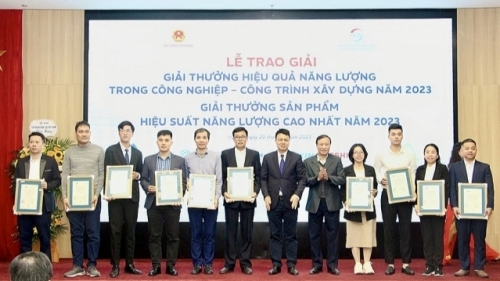 10 thương hiệu được trao cup Người dẫn đầu sản phẩm Hiệu suất năng lượng cao nhất năm 2023