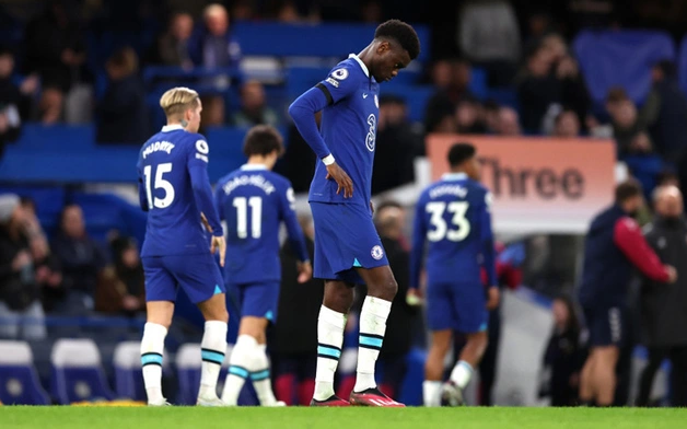 Chelsea thiết lập kỷ lục đáng buồn tại Premier League