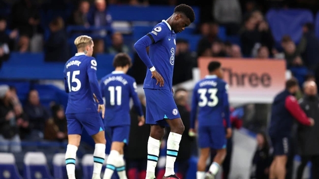 Chelsea thiết lập kỷ lục đáng buồn tại Premier League