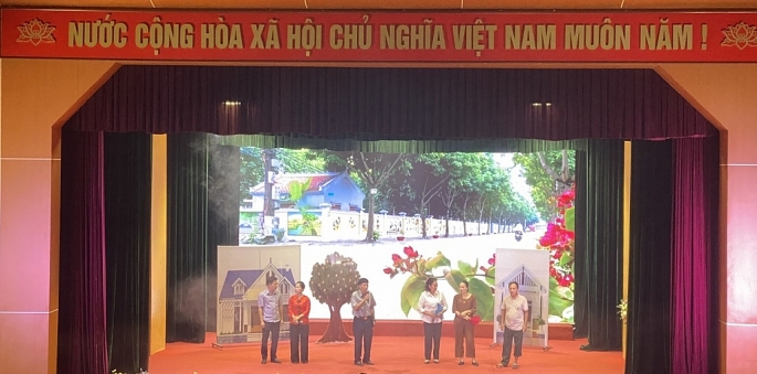 Hòa giải viên tham gia cuộc thi “Hòa giải viên giỏi” năm 2023 trên địa bàn huyện Gia Lâm 		Ảnh: Bạch Dương
