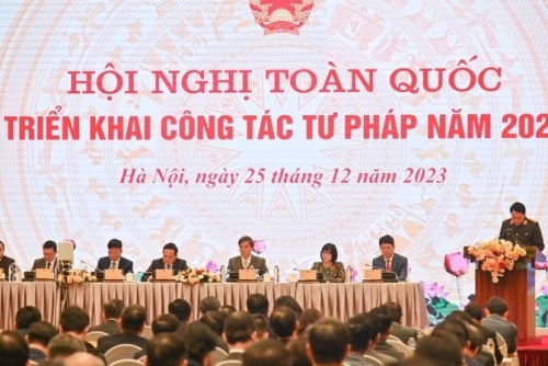 Công tác tư pháp năm 2023: không có nhiệm vụ quá hạn chưa hoàn thành