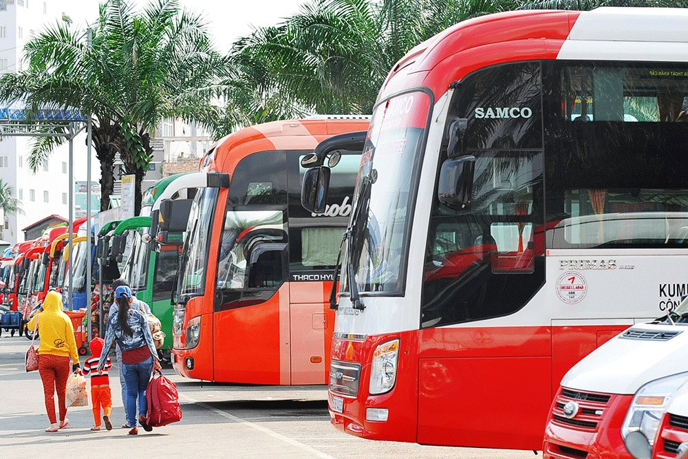 Hà Nội: Các bến xe tăng cường lượng xe để phục vụ Nhân dân dịp Tết 2024
