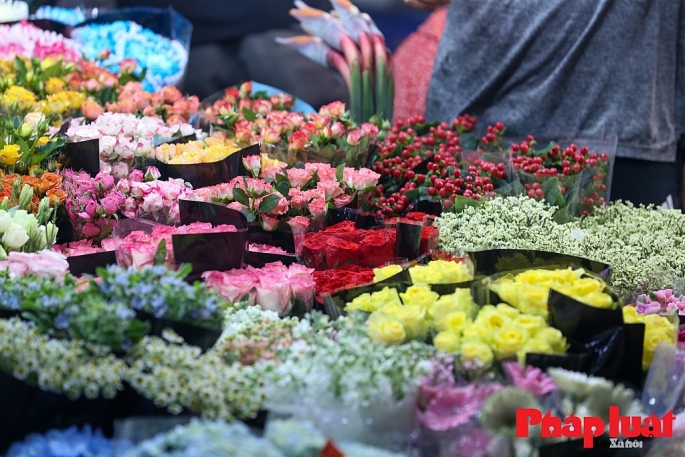 Hà Nội tổ chức 83 điểm chợ hoa Xuân phục vụ Tết Nguyên đán Giáp Thìn 2024. Ảnh: Khánh Huy
