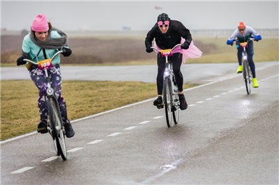 Dutch Headwind Time Trial: Cuộc đua xe đạp độc đáo và khó nhằn nhất dịp đầu năm mới