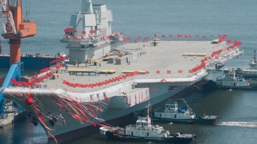 Trung Quốc giới thiệu tàu sân bay thế hệ mới được sản xuất hoàn toàn trong nước