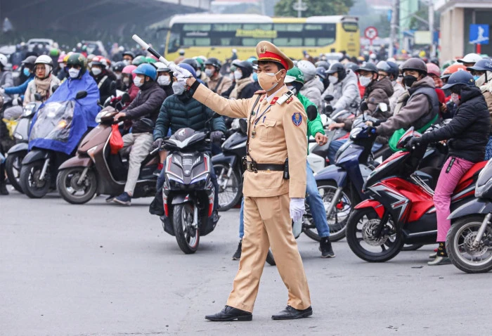 Hà Nội thí điểm điều chỉnh tổ chức giao thông khu vực nút giao đường Tôn Thất Thuyết