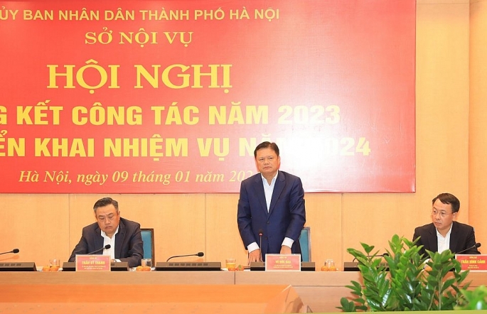 Chủ tịch UBND TP Hà Nội Trần Sỹ Thanh: Ngành Nội vụ tư duy, hành động, đổi mới vì Hà Nội
