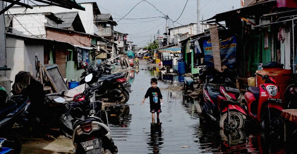 Thủ đô Jakarta của Indonesia có nguy cơ chìm xuống biển