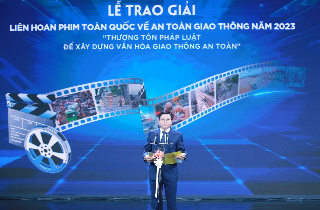 Trao giải Liên hoan phim toàn quốc về An toàn giao thông năm 2023