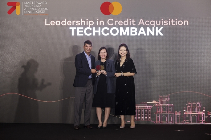 Techcombank nhận giải thưởng của Master Card