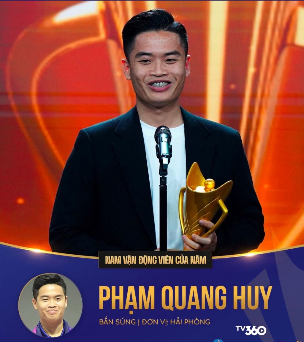 Tỏa sáng tại ASIAD 19, xạ thủ Phạm Quang Huy đăng quang Cúp Chiến thắng 2023