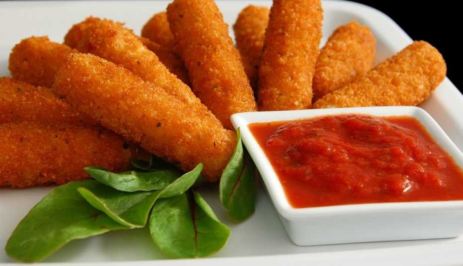 Fried foods take longer to digest and can aggravate stomach ulcers.
