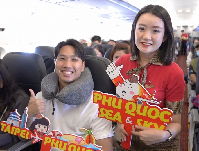 Tin vui: Dễ dàng bay Đài Bắc - Phú Quốc cùng Vietjet
