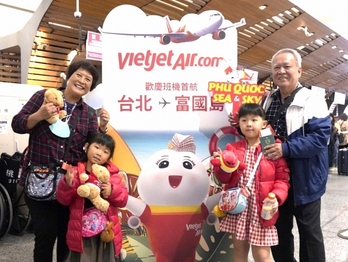 Tin vui: Dễ dàng bay Đài Bắc - Phú Quốc cùng Vietjet