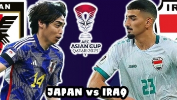 Iraq 2-1 Nhật Bản: 