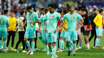 Thua Qatar, đội tuyển Trung Quốc rời Asian Cup 2023