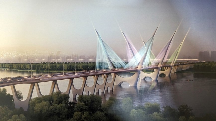 Chi tiết 3 phương án đạt giải Cuộc thi tuyển phương án kiến trúc công trình cầu Thượng Cát