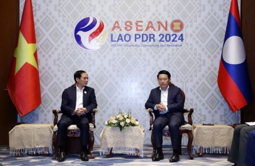 Việt Nam ủng hỗ và hỗ trợ Lào trong công tác đảm nhiệm vai trò Chủ tịch ASEAN năm 2024