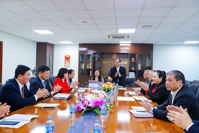 Sở Tư pháp và Đoàn Luật sư TP Hà Nội tổ chức hội nghị giao ban công tác năm 2023 và phương hướng công tác phối hợp năm 2024. 	Ảnh:Khánh Huy