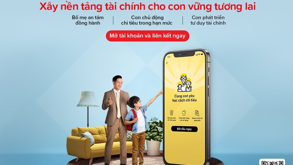 Techcombank Family - Giúp cha mẹ đồng hành tài chính cùng con