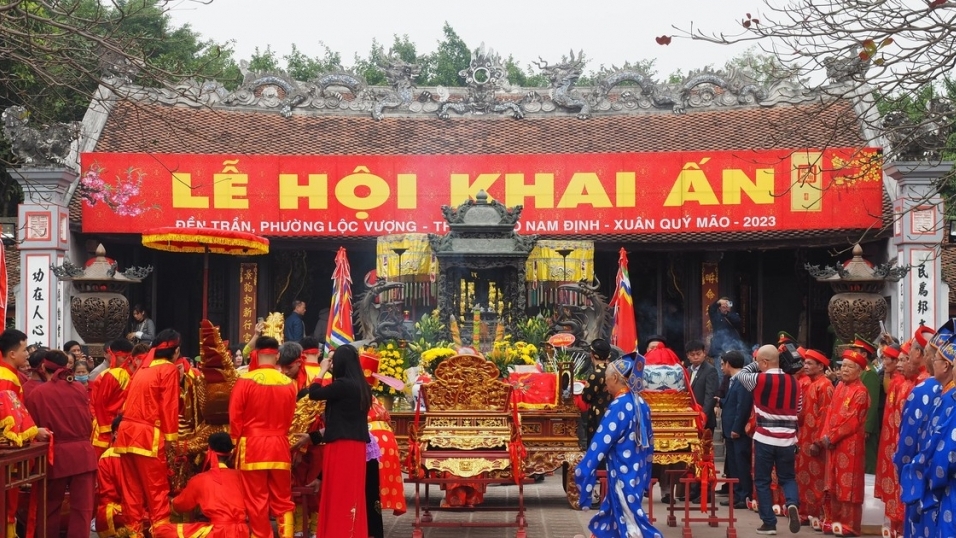 Thời gian tổ chức Lễ hội Khai ấn đền Trần Nam Định 2024 diễn ra khi nào?
