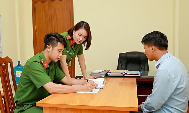 Trung tá Hoàng Thị Hải Hòa đã cùng với đồng đội lập nhiều chuyên án, phá nhiều vụ án phức tạp được ghi nhận và đánh giá cao. Ảnh: HB
