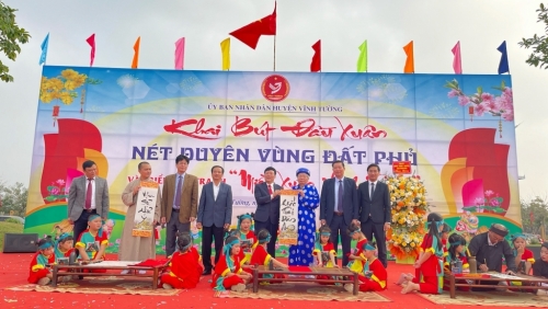 Vĩnh Phúc: “Khai bút đầu Xuân – Nét duyên vùng đất Phủ”