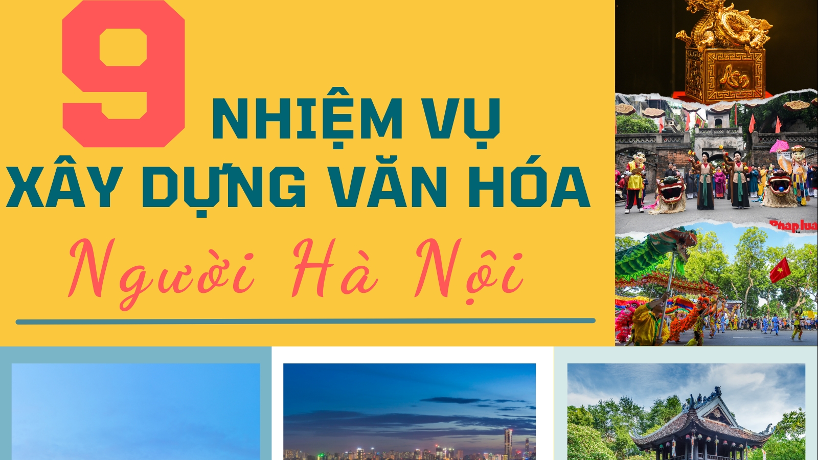 9 nhiệm vụ xây dựng văn hóa người Hà Nội