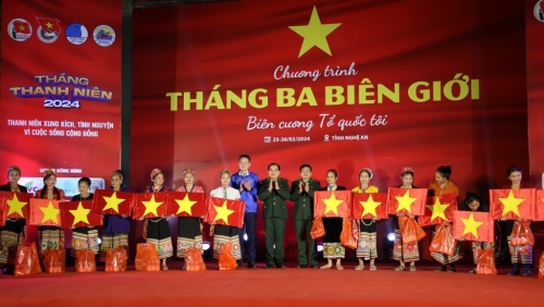 Nhiều công trình, phần việc ý nghĩa được triển khai trong Chương trình “Tháng Ba biên giới” 2024