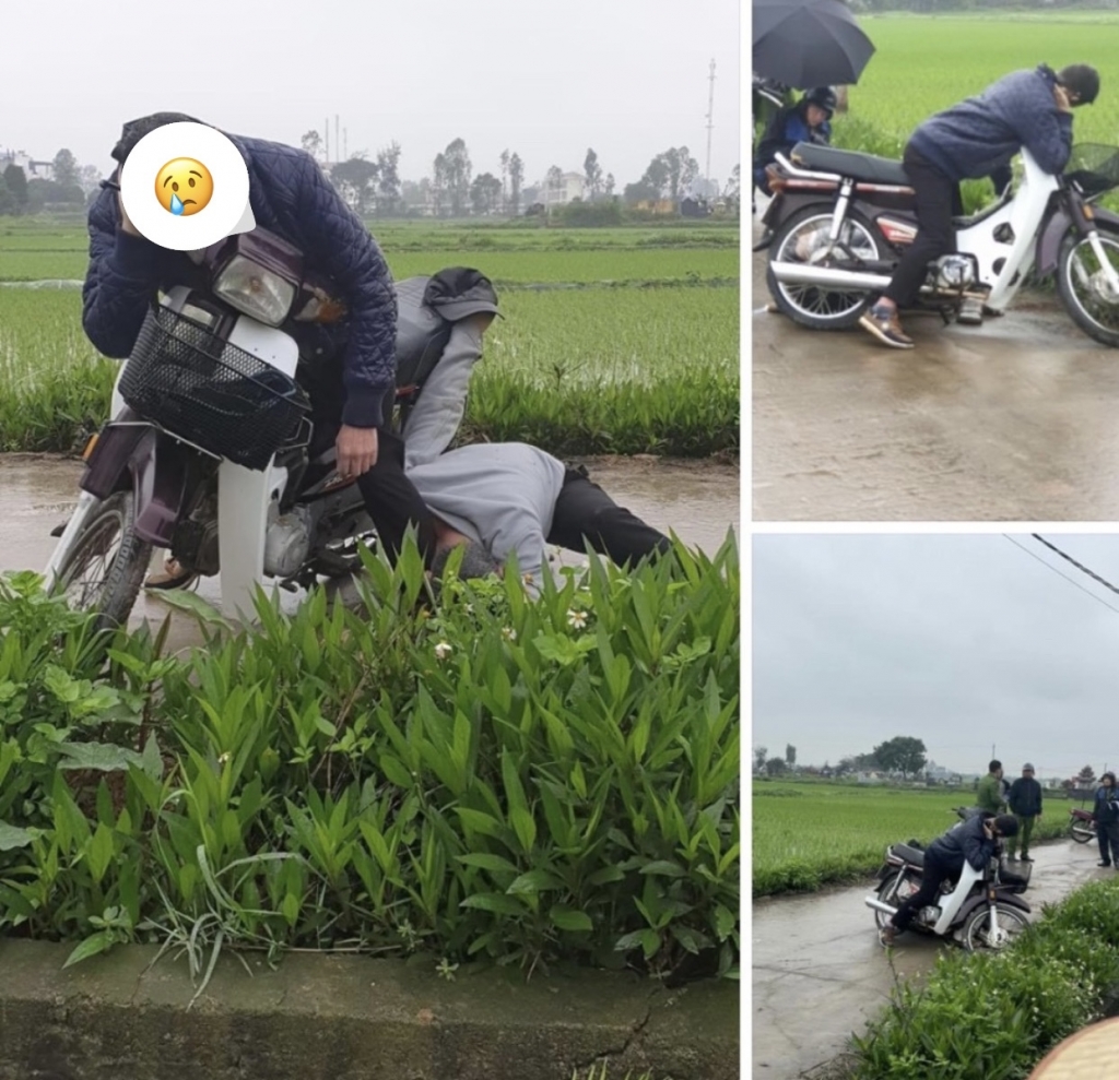Thái Bình: 2 người đàn ông tử vong trên xe máy