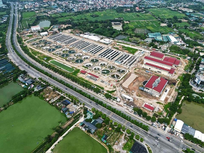 Dự án Hệ thống xử lý nước thải Yên Xá, TP Hà Nội.