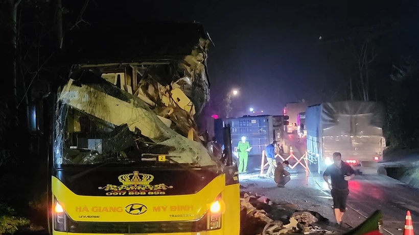 Nguyên nhân ban đầu vụ tai nạn giao thông ở Tuyên Quang khiến 5 người tử vong
