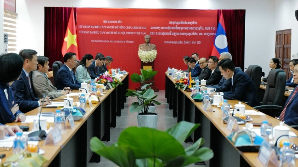 Đưa quan hệ Hà Nội - Vientiane trở thành hình mẫu trong hoạt động hợp tác