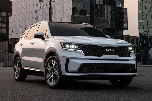 Mẫu xe Kia Sorento.