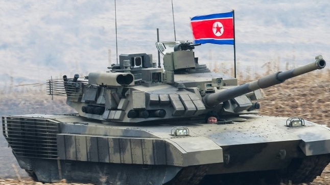 Mẫu xe tăng mới "mạnh nhất thế giới" được Triều Tiên giới thiệu