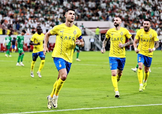 Ronaldo chạm mốc đáng nhớ trong màu áo Al-Nassr