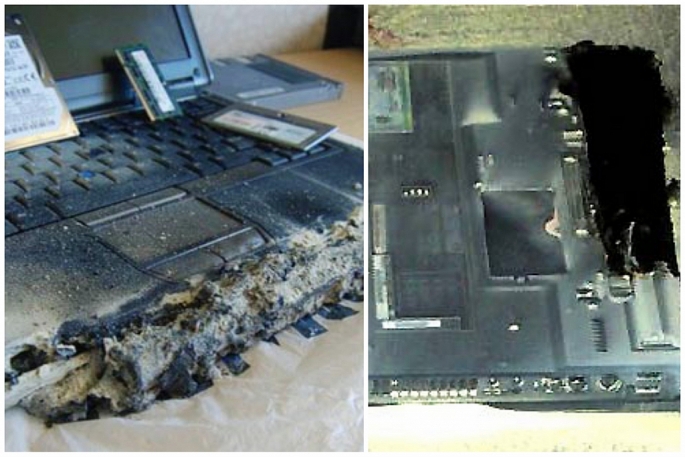 Cháy nổ laptop: nguy cơ tiềm ẩn và cách phòng tránh