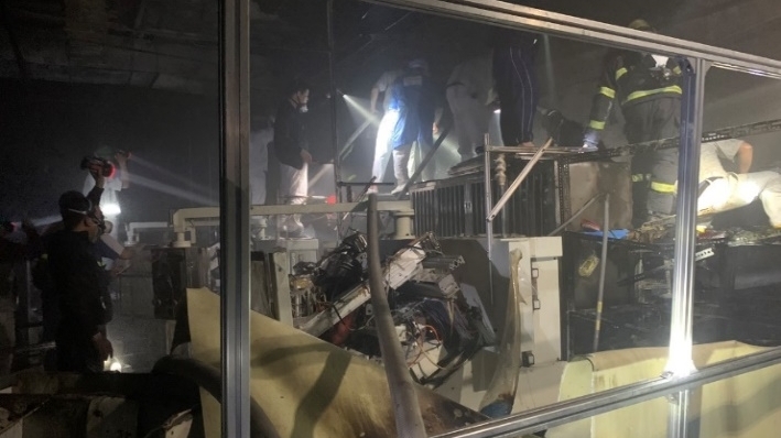 Hà Nội: dập tắt vụ cháy trong Khu công nghiệp Thăng Long
