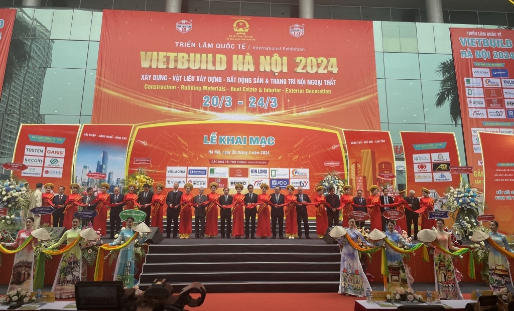 Vietbuild Hà Nội 2024 chính thức khai mạc