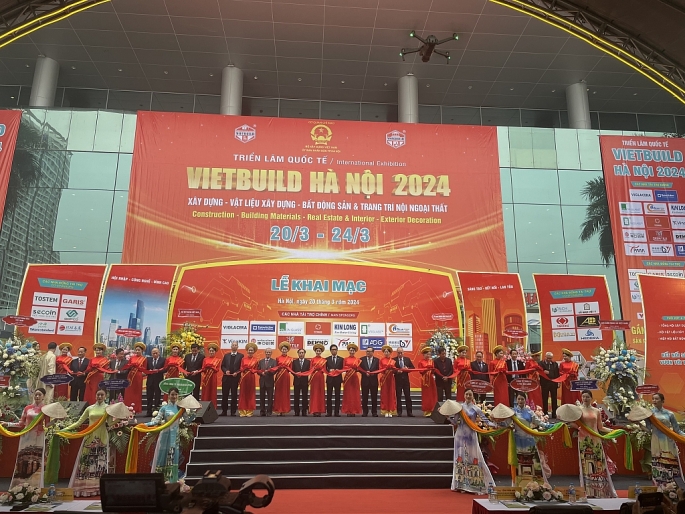 Vietbuild Hà Nội 2024 chính thức khai mạc