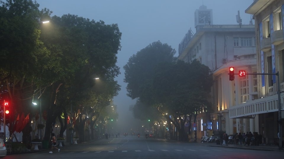 Dự báo thời tiết ngày 21/3/2024: Hà Nội có mưa và sương mù, đêm và sáng trời rét