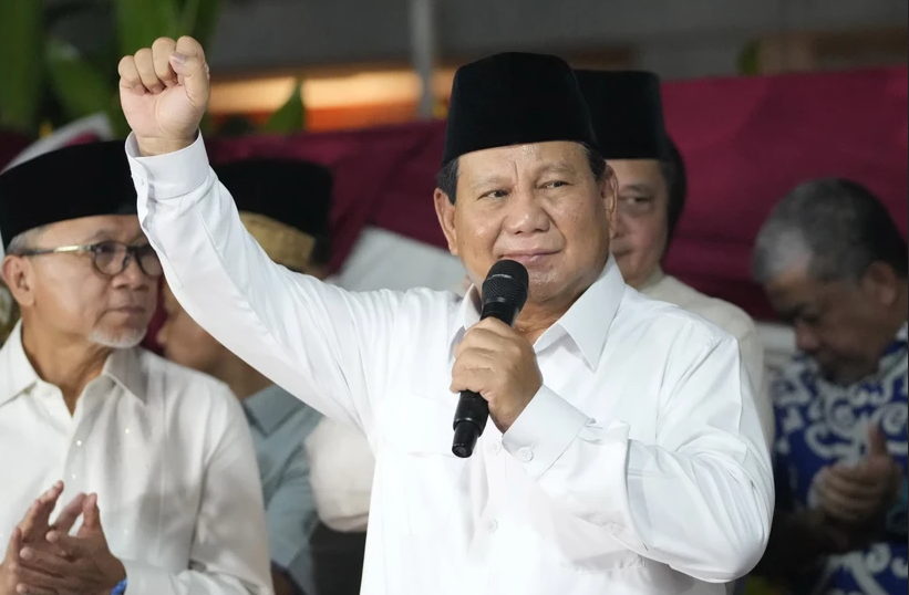 Ông Prabowo Subianto đắc cử Tổng thống Indonesia
