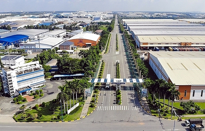 Một góc khu công nghiệp Việt Nam - Singapore II (VSIP II) tại thị xã Tân Uyên, tỉnh Bình Dương. Ảnh: Đức Tuấn