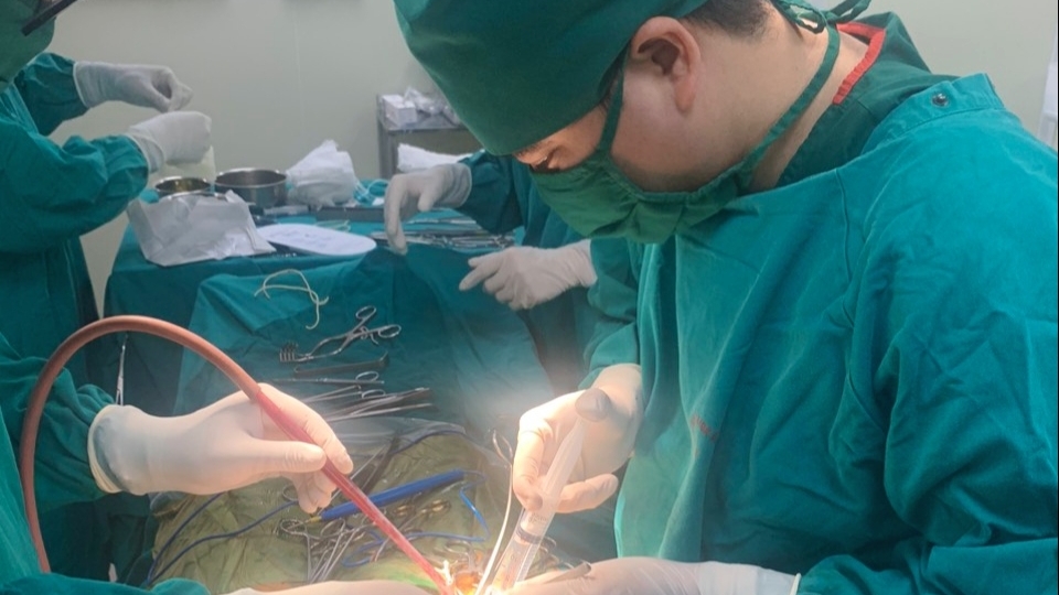 Thành công phẫu thuật bắc cầu động mạch đùi - đùi cho bệnh nhân 86 tuổi