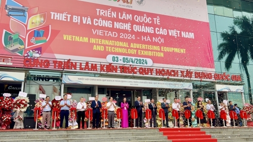 Khai mạc triển lãm quốc tế VietAd 2024 tại Hà Nội