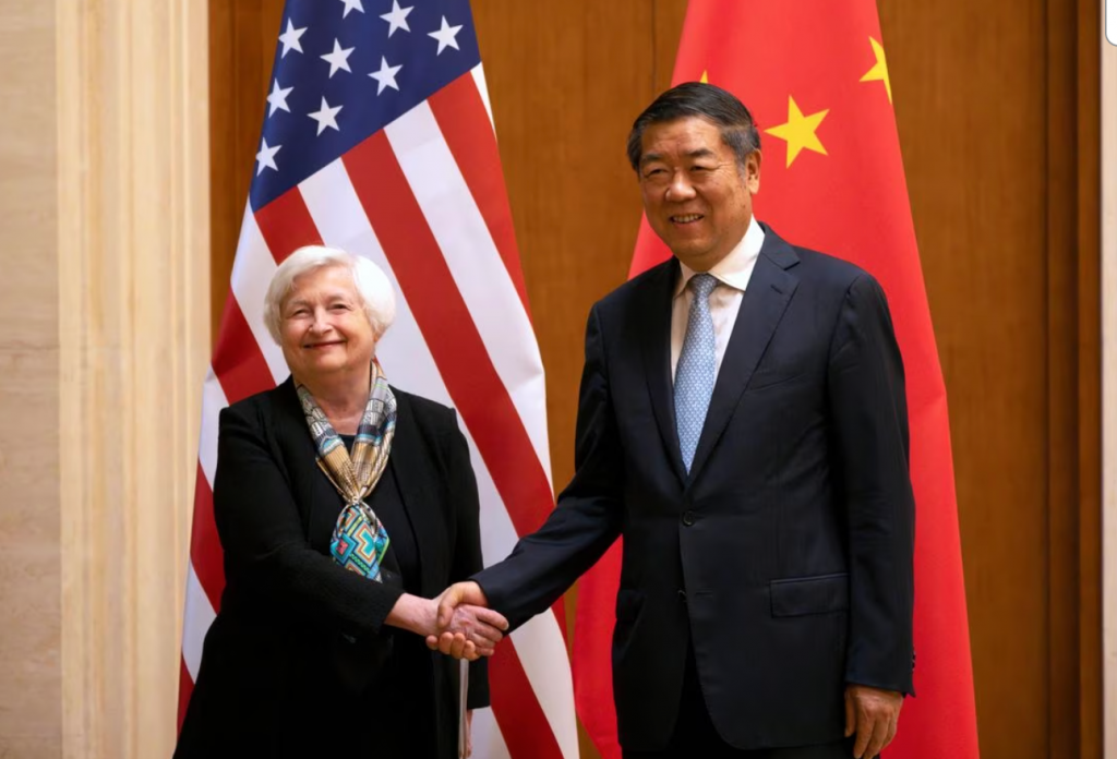 Mỹ và Trung Quốc tăng cường trao đổi về tăng trưởng kinh tế cân bằng