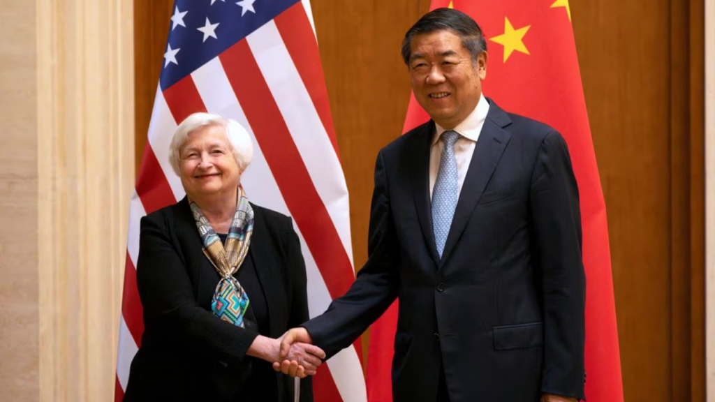 Mỹ và Trung Quốc tăng cường trao đổi về tăng trưởng kinh tế cân bằng