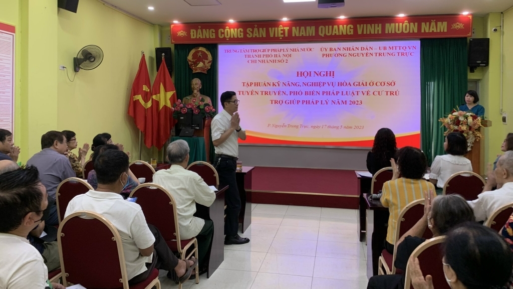 Quận Ba Đình:  Lan toả kiến thức pháp luật đên cán bộ và Nhân dân