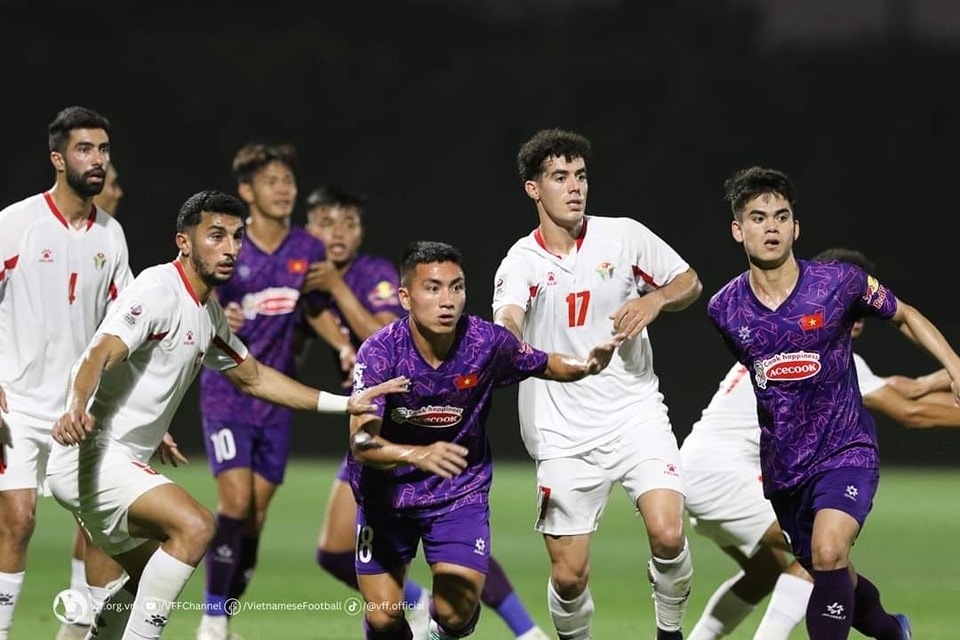 U23 Việt Nam thua Jordan trước thềm U23 châu Á