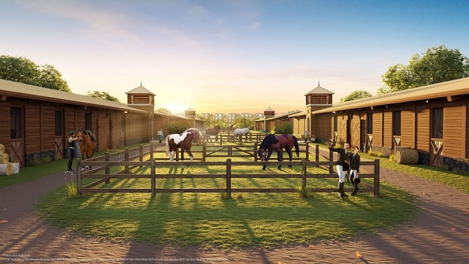 Học viện cưỡi ngựa Hoàng gia - thú chơi quý tộc châu Âu nằm kề phân khu Qúy Tộc 